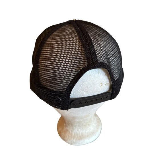 The Traveler Beer Co. Black Yellow Meshback Hat Cap Adjustable - Picture 4 of 5